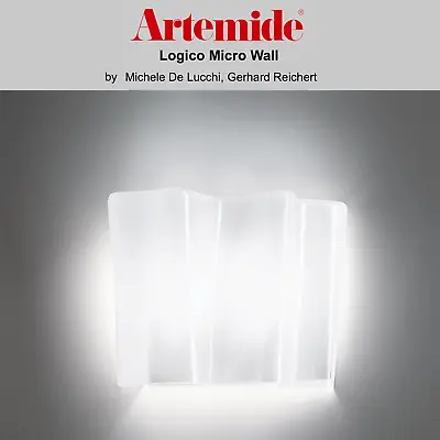 ARTEMIDE Logico Micro Wall - Designed By Michele De Lucchi Gerhard Reichert • $342.49