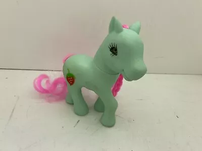 My Little Pony MLP Gem Twinkle Eye Strawberry Mint Green Pony Pink Hair Vintage • $8.99