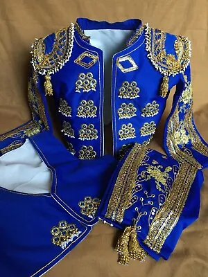 Matador Personalized Bullfighting Suit Of Lights Halloween Costume  • $869