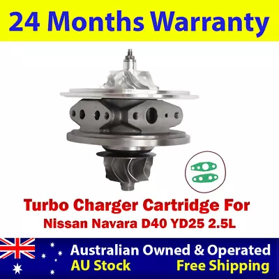 Upgrade Billet Turbo Cartridge CHRA Core For Nissan Navara D40 YD25 2.5L • $315