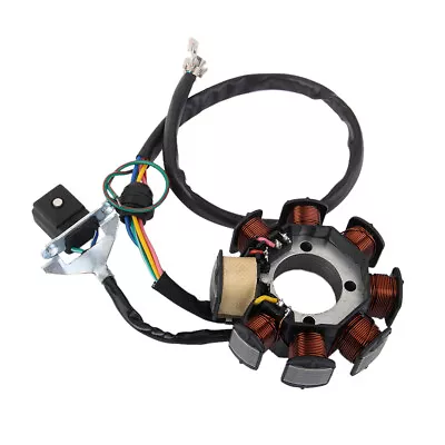MAGNETO STATOR Generator Scooter 5 Wire 8 Coil For Honda CG 125cc 150cc • £17.08