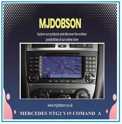 Mercedes Sat Nav Map Ntg2 V19 Comand 2018 Uk&eu Navigation Disc A1698270600 • £19.47