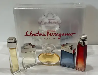 Salvatore Ferragamo  Gift Set Perfume Miniature Women 5 Pcs Brand New Free Ship • $59.99