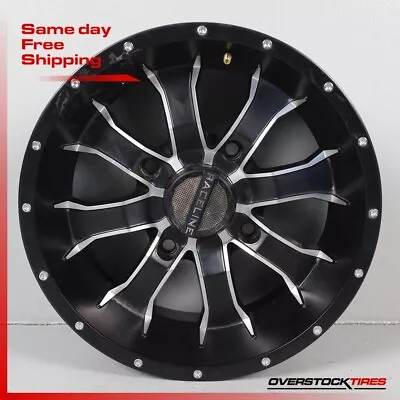 14 X 7 Raceline A77 Mamba +10mm / 4x137 Satin Black W/ Machined Spokes Wheel • $97.50