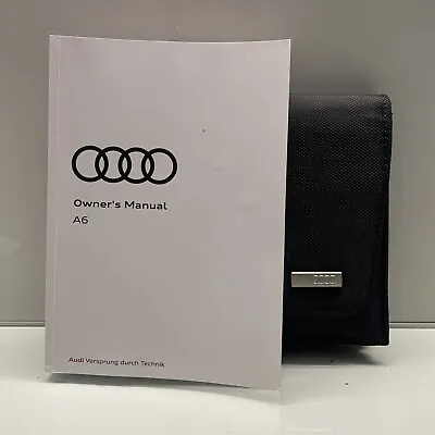 $30.75 • Buy Audi A6 Saloon Owners Pack / Handbook / Manual With Wallet 2014~2018 (2018)