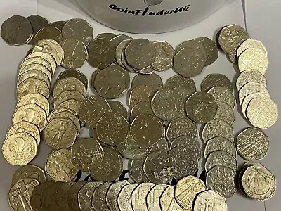 Cheap 50p Coins & Rare-collectable-kew-olympic-beatrix-hawkins-paddington-brexit • £3.99