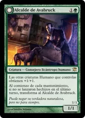 Mayor Of Avabruck // Howlpack Alpha Innistrad Spanish EX MTG CARD • $6.73
