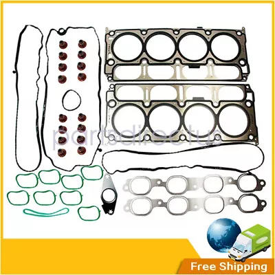 HGS4308 Head Gasket Set Fit Chevrolet GMC Sierra 1500 5.3L V8 OHV 16V 2014-2017 • $82.59