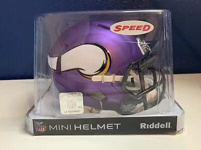 MINNESOTA VIKINGS Riddell Speed Mini Helmet NIB • $19.99