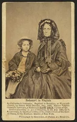 Redeemed Slave ChildVirginiaCatherine LawrenceFannie Virginia Casseopiac1863 • $9.99