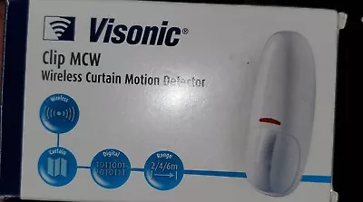 Visonic Clip MCW SMA Wireless Curtain Motion Sensor Detector • $7.99