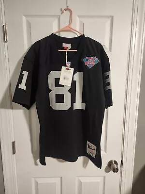 100% Authentic Mitchell & Ness 1994 Oakland Raiders Tim Brown Jersey 44 Large  • $285