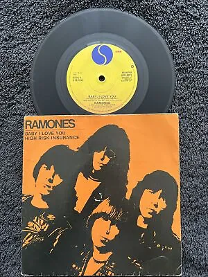 Ramones – Baby I Love You / High Risk Insurance 7'' Vinyl 1980 TESTED EX PUNK • £9.99