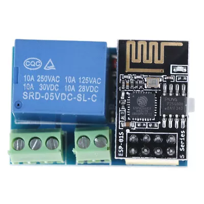 $15.36 • Buy 5V ESP8266 ESP-01 Wifi Relay Module Wireless App Remote Control Relay Switch-fo