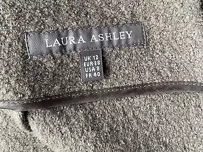Laura Ashley Wool Short Grey Skirt Size 12 Worn Once • £5
