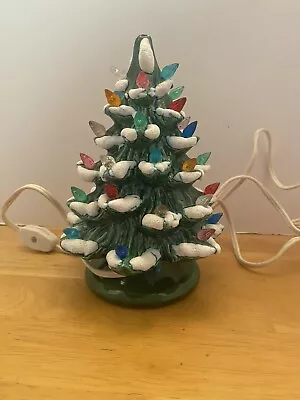 Vintage Ceramic Christmas Tree 7 Inches • $13.99