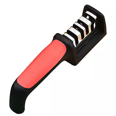 4 Stage Knife Sharpener Professional Ceramic Tungsten Kitchen Sharpening System  • $16.19