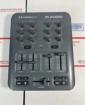 M-Audio X-Session Pro MIDI/USB DJ Mixer Controller - SAME DAY SHIP - WARRANTY • $29.99
