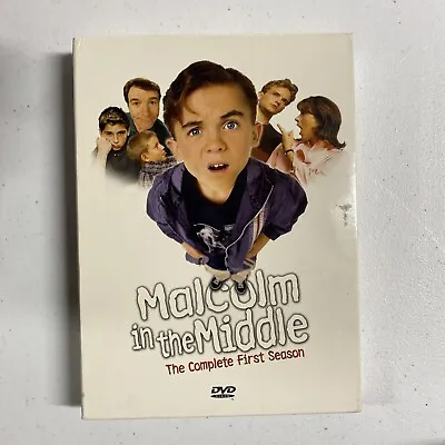 Malcolm In The Middle-The Complete First Season (DVD 2002)3-Disc Set +INSERTS!! • $30