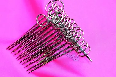 12 Pc Mosquito Hemostat Forceps 5.5  Straight Stainless Steel Surgical Medical • $13.79