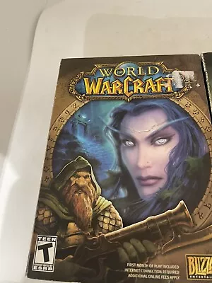 World Of Warcraft Blizzard Entertainment Vintage Game PC Laptop Computer Games • $35.73