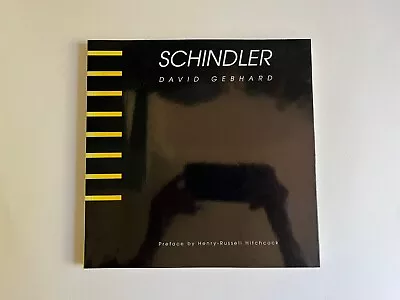 R.M. SCHINDLER By David Gebhard ~ MODERN ARCHITECTURE Architect • $25