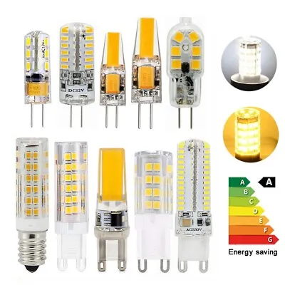 LED Bulbs G4 G9 E14 Chips 2W 3W 5W 6W 7W COB SMD2835 AC/DC 12V 220V Corn Lights • $2.65
