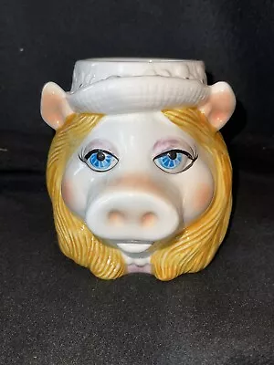 Vintage Sigma Miss Piggy Muppet Coffee Mug Made In Japan • $11