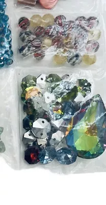 Jewelry Bead Making Craft Lot Multiple Gemstone Packaged By Type See Close Ups • $19.99