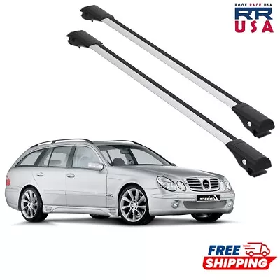 For Roof Rack Mercedes-Benz E-Class W211/S211 Estate/Wagon 2003-2009 Gray 2 Pcs • $110