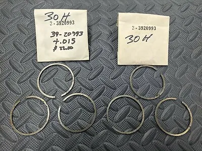 Kiekhaefer Mercury 39-20993 Set Of 6 Piston Rings - .015 Oversize - Mark 30H 55H • $175