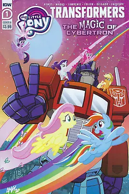Transformers And My Little Pony Friendship In Diguise! Poster Comic Book Issue 1 • $15