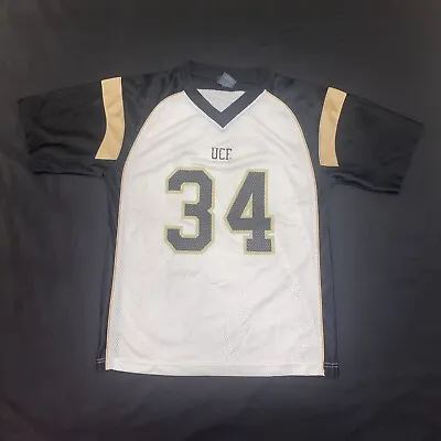 Vintage Pro Edge UCF Florida Knights #34 NCAA Football Jersey Youth Kids 16/18 • $20