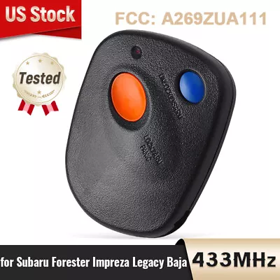 For Subaru Forester Impreza Legacy Baja - 1999 - 2004 Remote Key Fob A269ZUA111 • $16.47