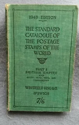£4 • Buy THE STANDARD CATALOGUE OF THE POSTAGE STAMPS OF THE WORLD 1948 Edition PART 1. 