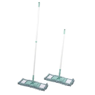 £10.99 • Buy Extendable Microfibre Mop Cleaner Sweeper Wooden Tile Wet Dry Floor Duster Green