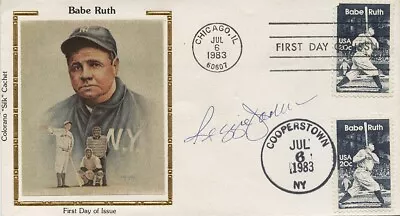 1983 Reggie Jackson Signed Babe Ruth FDC First Day Issue Cachet JSA • $34.88