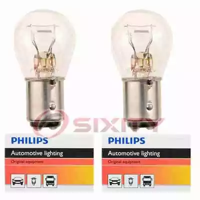 2 Pc Philips Brake Light Bulbs For Volkswagen 411 Beetle Derby Fastback Nl • $8.77