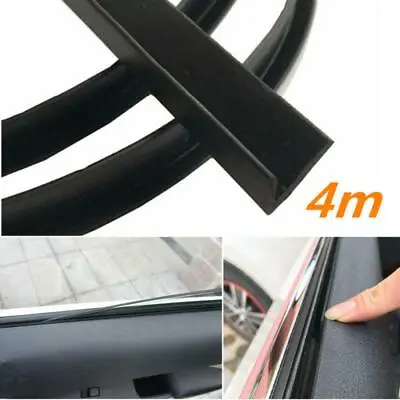 4m V Shape Rubber Strip Car Door Panel Window Glass Seal Filler Noise Insulation • $33.27