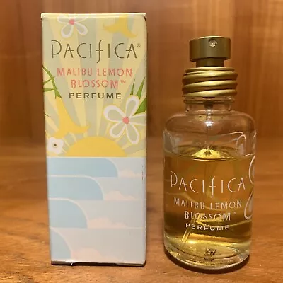 Pacifica MALIBU LEMON BLOSSOM Perfume Dreamy Surf 1.2 Oz  30 Grams 80% Original • $80