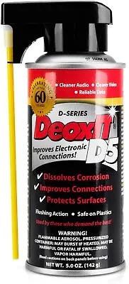 Caig Deoxit D5 Contact Cleaner + Enhancer • £32.95