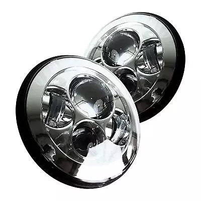 7 Round Chrome Projector Led Headlights Fits 1946-1948 Chevy Fleetmaster • $546.90