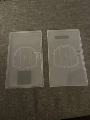 $4.34 • Buy TWO OEM Official Original Clear Game BOX Cases W/ Sleeve For  UMD  PSP