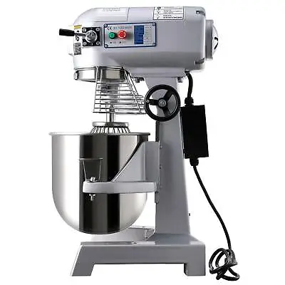 15L Commercial Planetary Dough Mixer Stand Food Hook Beater Whip 600W Cake Bread • £539.99
