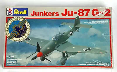 Revell Junkers Ju-87 G-2 Model Kit German Dive Bomber 4153 1/72 Scale Sealed Vtg • $23.96