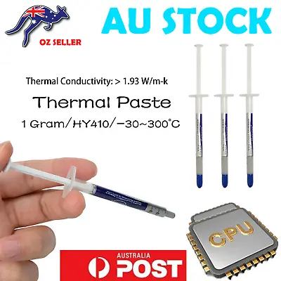 Thermal Grease Heatsink Paste Heatsink CPU GPU VGA Syringe Cooling Compound • $17.99