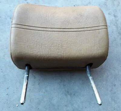 Vw Golf Jetta Mk1 & Convertible Cream Brown Leatherte Front Seat Headrest Head Rest • $26.64