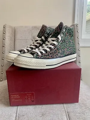 CONVERSE CT 1970 HI UNISEX Mens Size 8 (women Size 10) LEOPARD CAMO • $42