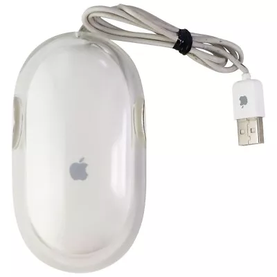 FAIR Apple Original OEM Wired USB Mouse For Mac - Clear/White (M5769 Non-Pro) • $6.59