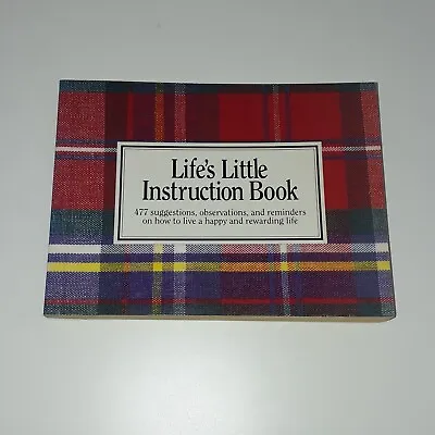 Life's Little Instruction Book By H. Jackson Brown (Paperback 1991) • £1.03